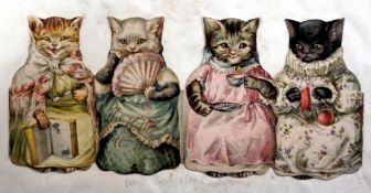 Victorian Scraps, a selection of scraps in 2 albums and many loose pages. Subjects include