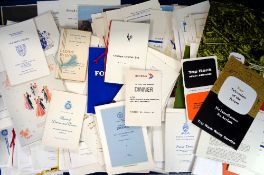Menus etc., Reading, Berkshire, a collection to include presentation pack for the 1963 dinner to