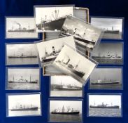 Shipping, T.J. and T.C. Harrison, approx. 360 postcard sized images of Harrison ships. A mixture