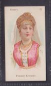 Cigarette card, Wills National Costumes, type card, no 22, Russia (gd)