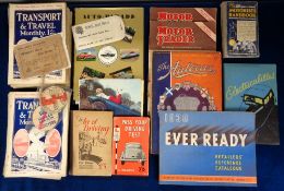 Motoring, a selection of over 100 assorted vintage items to include Motorway Reports, 1920 Oxford