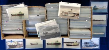 Shipping, Various Countries, approx. 1150 postcard sized images of various vessels, a mixture of