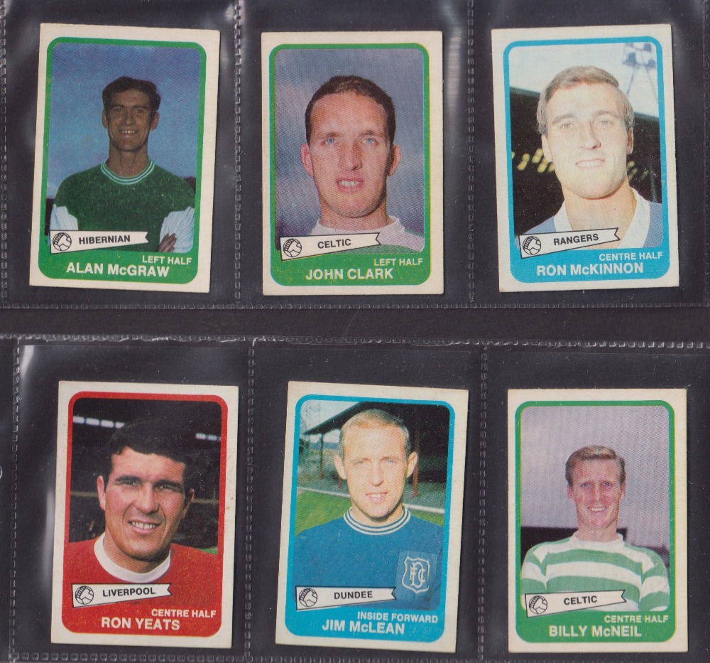 Trade cards, Football, A&BC Gum, Scottish, 1968 (Yellow backs) (set 45 cards) including Alex - Image 9 of 16