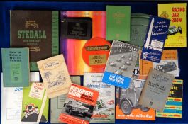 Motoring, a selection of 26 vintage items to include Dennis Max brochure, 1948 RAC International