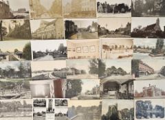 Postcards, Berkshire, a collection of approx. 98 cards of Reading and surrounding area. RPs