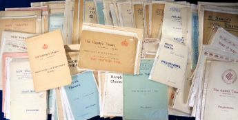Entertainment, London Theatre Programmes, 200+ programmes, 1901-1919 to include Adelphi, Apollo,