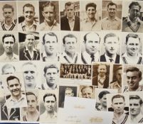 Postcards, Cricket, a collection of approx. 30 RP cards of county and international cricket