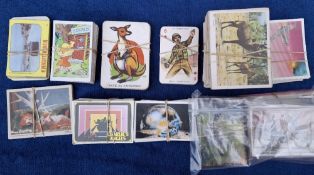 Trade cards & stickers, Mixture approx. 800 cards and stickers. Part sets and odds with some