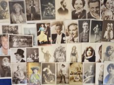 Postcards, Entertainment, a collection of approx. 67 cinema and theatre stars inc. Gail Patrick,