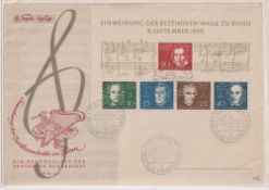 Stamps, Germany, 2 boxes, one containing 3rd Reich covers, cards etc 1933-45, the other containing