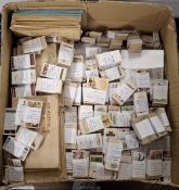 Cigarette cards, Approx 3000-4000 loose Player's cards, mainly sorted into series, part sets and
