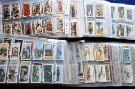 Trade cards, approx. 60 complete sets in plastic sleeves, many different series including Musgrave