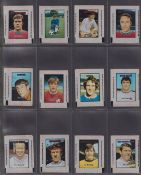 Trade cards, Football, 1970 A&BC Gum, Football Transparencies, 44/72, plus 1 duplicate for Osgood