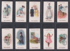 Cigarette cards, Wills, Double Meaning, (set, 50 cards) (gd/vg)