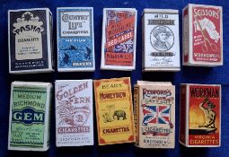 Cigarette Packets, 24 packets Hulls only (no original sliders), including Wills Bicycle, Wills