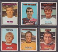 Trade cards, Football, A&BC Gum, 1970 Footballers Orange back 3rd Series 171-255 (set 85 cards +