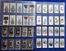 Cigarette cards, Mixture 175 better cards in part sets, Taddy British Medals & Decorations series