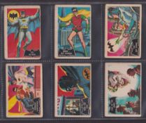 Trade cards, A&BC Gum, Batman (Pink, with fan club panel) 39/55 including numbers 1 (Batman), 2 (