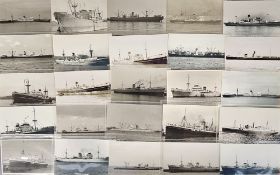 Shipping, Anchor Line and Bank Line, approx. 330 postcard sized images of Anchor and Bank Line