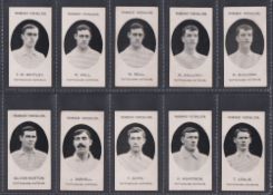 Cigarette cards, Taddy, Prominent Footballers (With Footnote, 1908), Tottenham Hotspur (set, 15