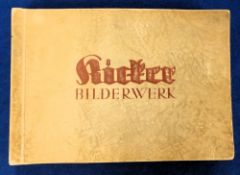 Trade cards, Germany, 'Kicker Bilderwerk' German sticker album featuring every German