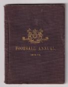 Football Annual, Scottish Association Football, Football Annual 1875-76, the VERY FIRST EDITION,