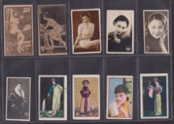 Cigarette cards, China, selection of 100, standard size cards, odds & parts sets, various issuers