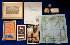 Exhibitions, selection of items from various exhibitions inc. Crystal Palace Exhibition of
