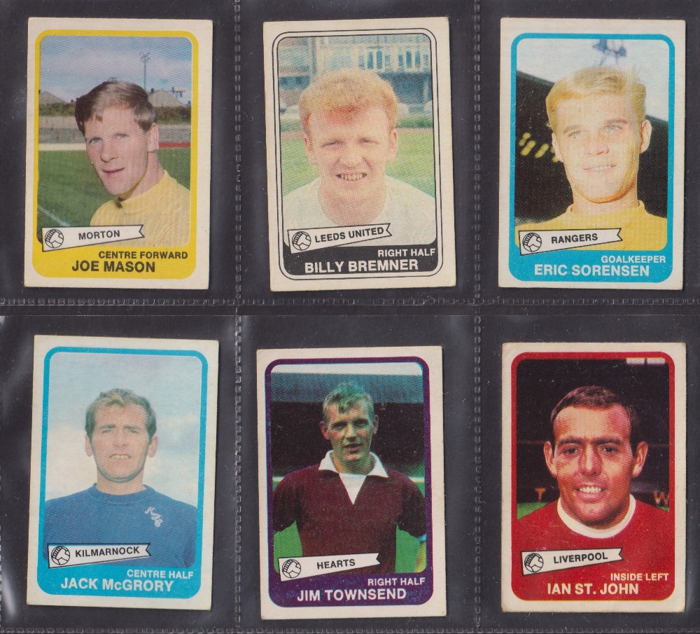 Trade cards, Football, A&BC Gum, Scottish, 1968 (Yellow backs) (set 45 cards) including Alex - Image 5 of 16