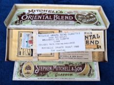 Tobacco Box, Mitchell's Oriental Blend branded box of approx. 150 cigarettes, apparently complete