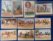 Trade cards, Liebig, 5 sets of Swiss edition cards, Marconi ref. S1382, Great Men in Latin