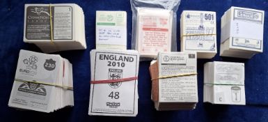 Trade stickers, Football, 9 part sets all football related, Panini (5) Euro 2000, Korea Japan