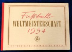 Cigarette cards, Germany, Vogelsang 'Fussball - Weltmeisterschaft 1954' (Football World Cup 1954) (