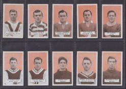 Cigarette cards, Football, BAT, Famous Footballers series 3 (set 50 cards) (gen gd/vg)