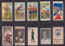 Trade cards, 30 scarcer unusual type cards, including Pascall Boy Scouts (3), Alex Ferguson VC