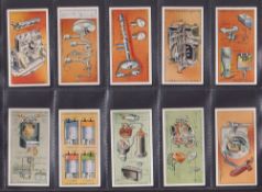 Cigarette cards, 7 sets, Lambert & Butler (5), Motor Cycles, Aviation, Motor Cars 1st, Motor Cars