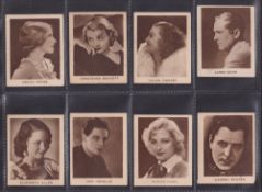 Trade cards, Allen's (Australia), Film Stars 1st edition (63/72) (gen fair/gd)