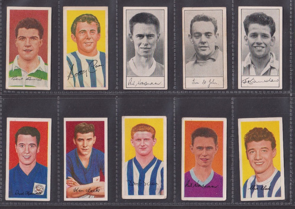 Trade cards, Football, small selection 61 cards plus presentation album, Barratt Famous - Image 6 of 8