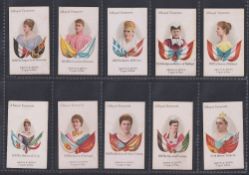 Cigarette cards, Adkin's, A Royal Favourite (set, 12 cards) (gen. gd)