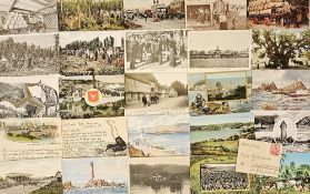 Postcards, a mixed collection of approx. 64 mainly subject cards with a few UK topographical.