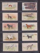 Cigarette cards, 16 better type cards from 3 series, Cope Dogs of the World (9) nos 5, 7, 13, 14,
