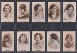 Cigarette cards, Lambert & Butler (Overseas) Types of Modern Beauty (set 50 cards) (gen gd/vg)