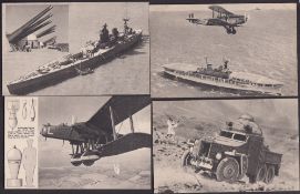 Trade cards, The Pilot, Britain's Defenders. 'P' size (set of 12 cards plus wallet of issue) (gd)