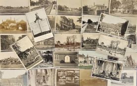 Postcards, Hampshire, a selection of approx. 30 cards of Bentley nr Farnham Surrey. RPs include St