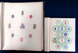 Crests and Monograms, 2 albums to comprise 'The Lincoln Crest and Monogram Album' (3rd ed. circa