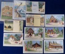 Trade cards, Liebig, 5 sets of Swiss edition cards, The Comedies of Aristophanes ref. S1278, The Sea