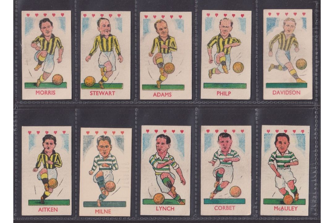 Trade cards, Kiddy's Favourites, Popular Players (Hearts on Front) Footballers, 50 different - Image 5 of 6