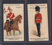 Cigarette cards, China, The Egyptian Cigarettes Manufacturing Co, Shanghai, Types of British &