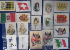 Tobacco silks, Phillip's, a comprehensive type collection of approx. 140 silks, various sizes &