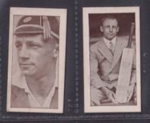 Trade cards, Cricket, Allen (Australia) Donald Bradman's Test Records, (series 1 Steam Roller back),